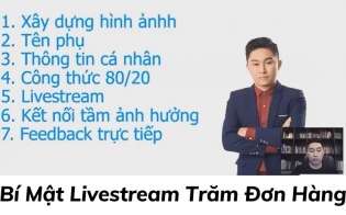 Bí Mật Livestream Trăm Đơn Hàng